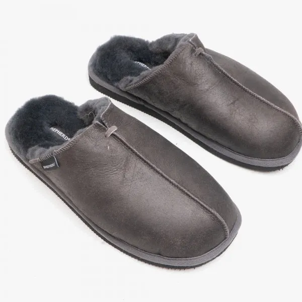 Shepherd HUGO Mens Sheepskin Mules Antique/Asphalt sold by Shuperb product image thumbnail 2