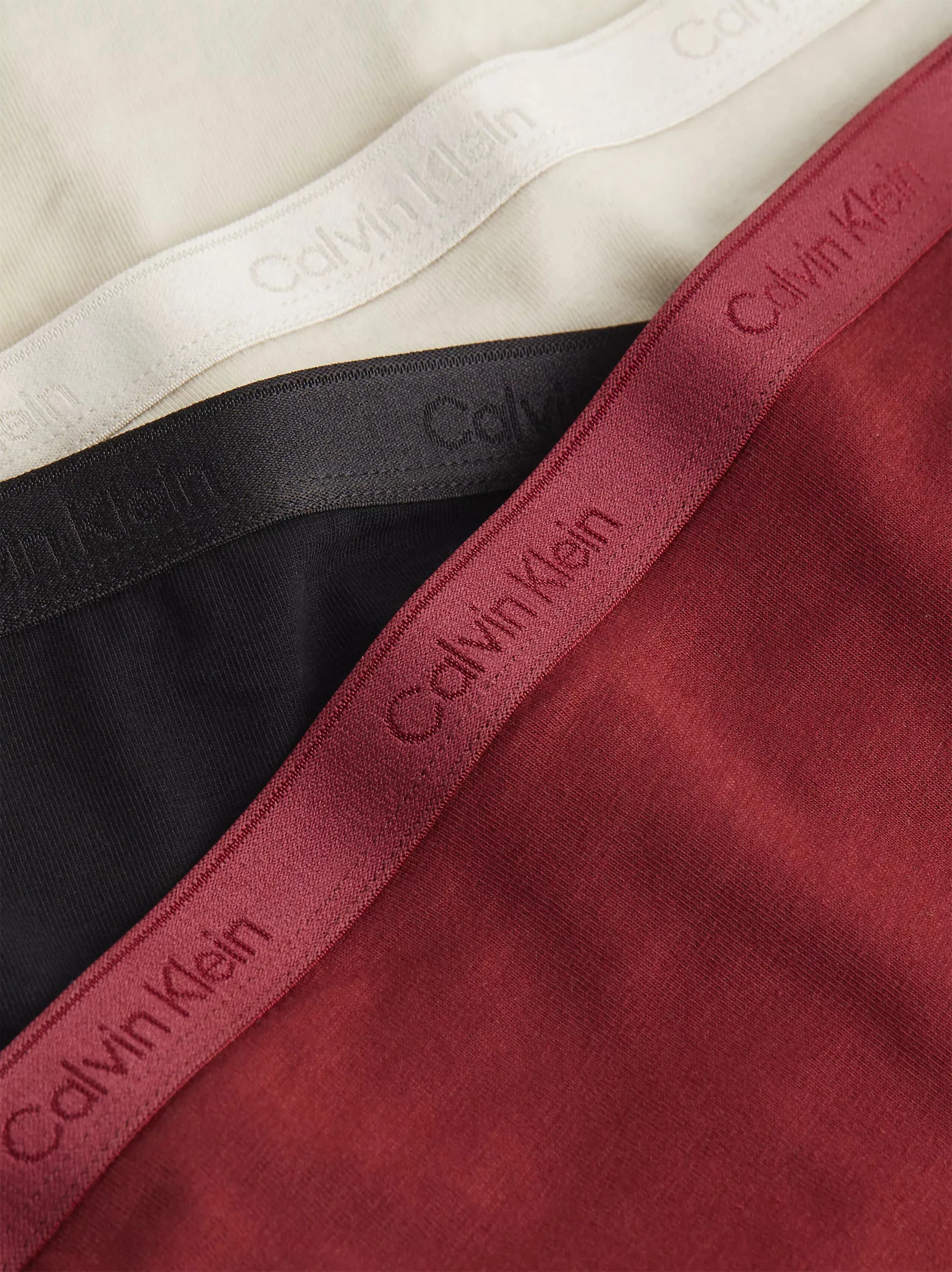 Calvin Klein MODERN LOGO HOLIDAY Womens 3 Pack Bikinis Multicoloured sold by Shuperb product image thumbnail 3