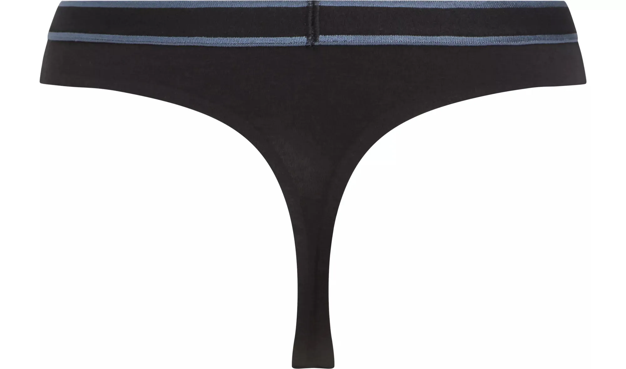 Calvin Klein TONAL LOGO COTTON Womens Thong Black sold by Shuperb product image thumbnail 2