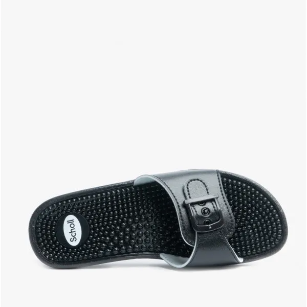 NEW MASSAGE Ladies Mule Sandals Black sold by Shuperb product image thumbnail 4