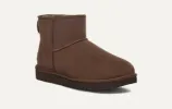 UGG CLASSIC MINI II Womens Ankle Boots Burnt Cedar sold by Shuperb