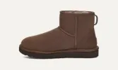 UGG CLASSIC MINI II Womens Ankle Boots Burnt Cedar sold by Shuperb