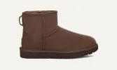 UGG CLASSIC MINI II Womens Ankle Boots Burnt Cedar sold by Shuperb
