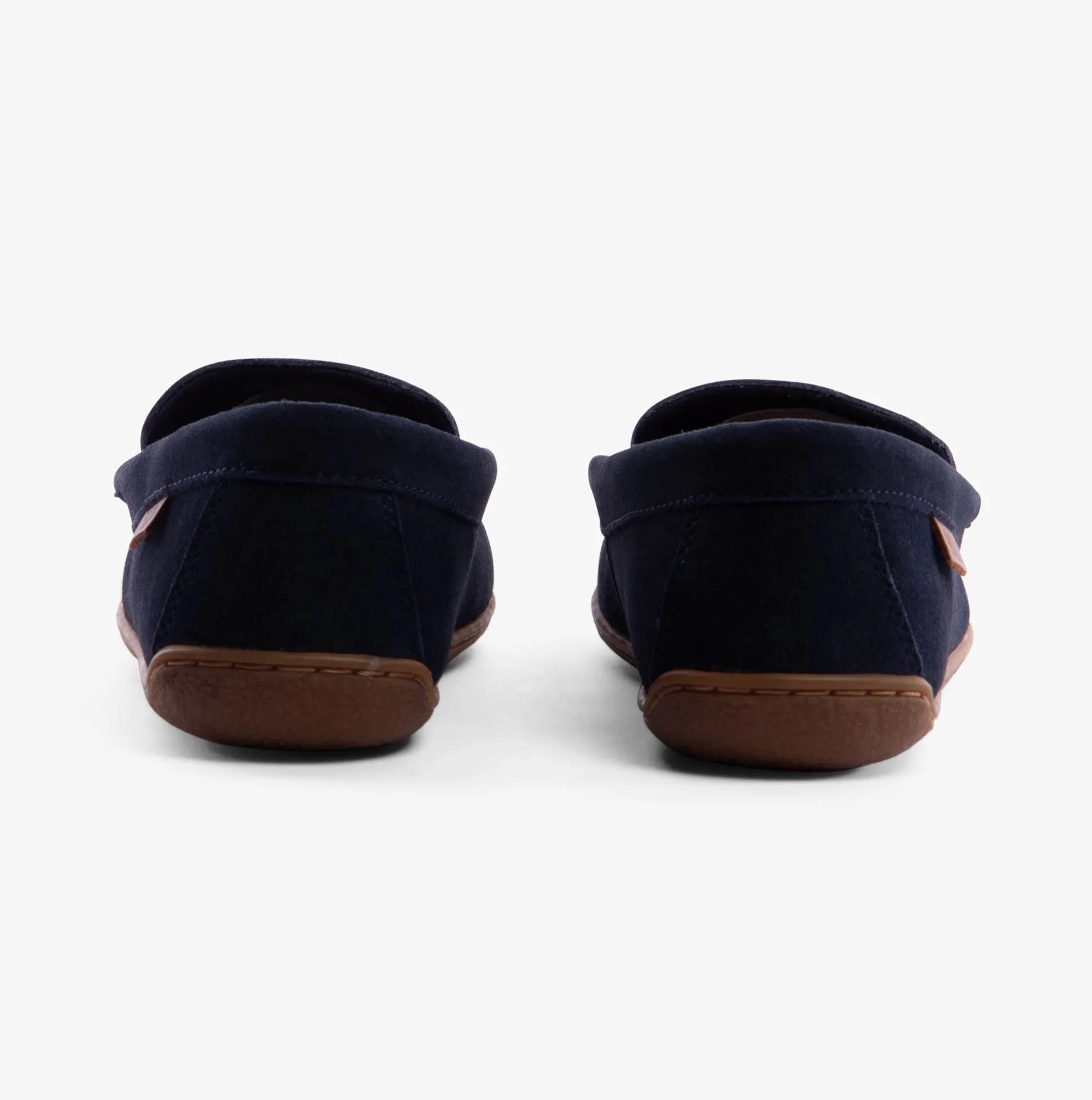 Polo Ralph Lauren BRENAN BEAR Mens Moccasin Slippers Navy Suede sold by Shuperb product image thumbnail 3