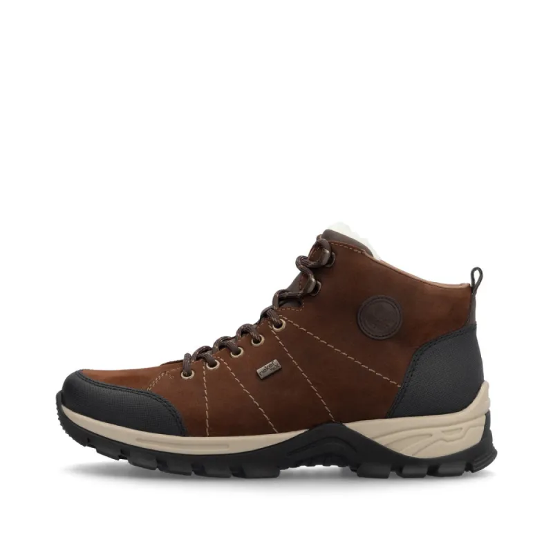Rieker F6814-22 Mens Boots Brown sold by Shuperb