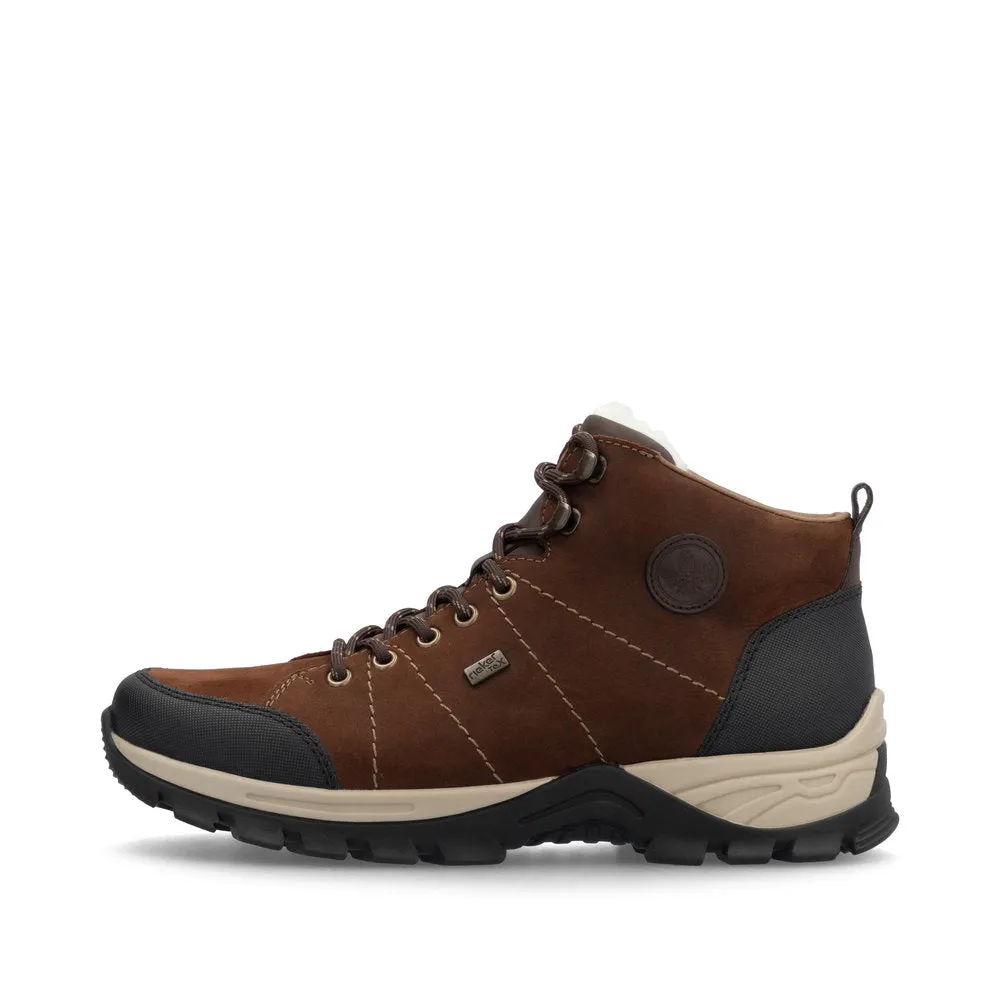 Rieker F6814-22 Mens Boots Brown sold by Shuperb
