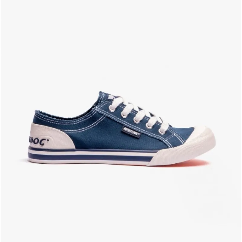 Rocket Dog JAZZIN Womens Casual Trainers Navy sold by Shuperb