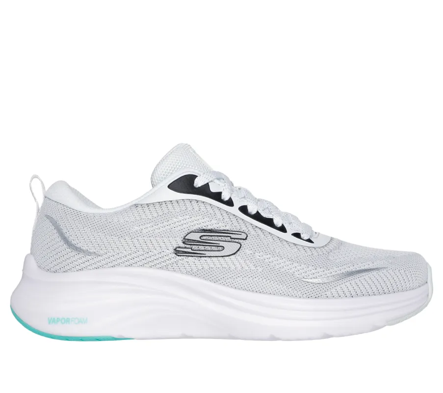 Skechers 150028/WBK VAPOR FOAM - SMOOTH RIDE Womens Trainers White/Black sold by Shuperb