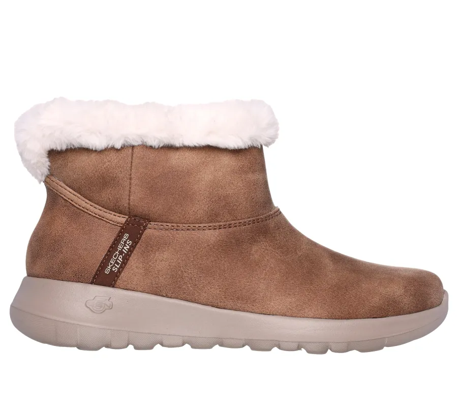 Skechers 144800/CSNT ON-THE-GO JOY - COZY DREAM Womens Boots Chestnut sold by Shuperb