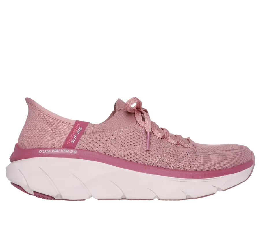 Skechers 150105/DKMV D'LUX WALKER 2.0-THRILL MOVEM Womens Trainers Dark Mauve sold by Shuperb
