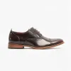 Goor FRANCIS Mens Oxford Lace Up Shoes Oxblood sold by Shuperb