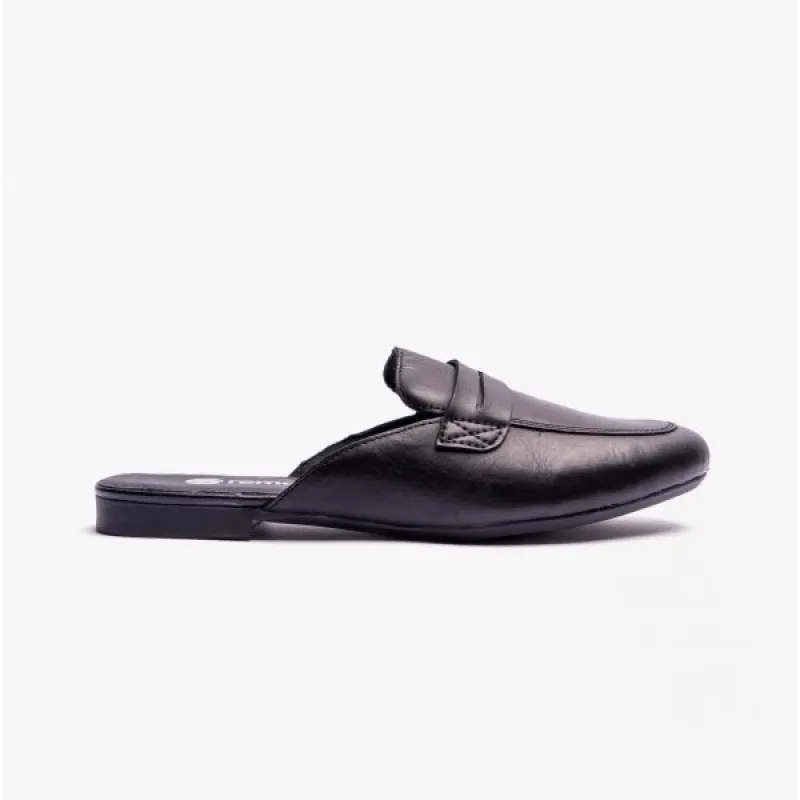 Remonte IRMGARD Womens Backless Loafers Black sold by Shuperb