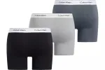 Calvin Klein MODERN COTTON STRETCH Mens 3 Pack Boxer Briefs Multicoloured sold by Shuperb