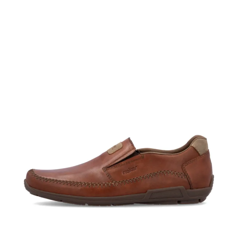 Rieker 09053-24 Mens Shoes Brown sold by Shuperb