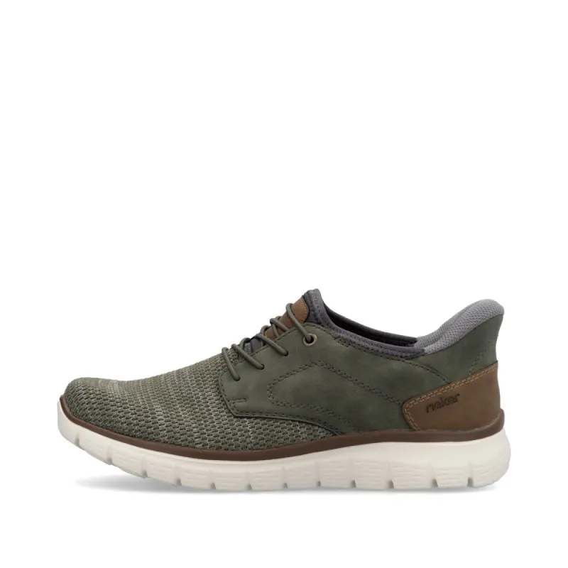 Rieker B6658-52 Mens Shoes Green sold by Shuperb