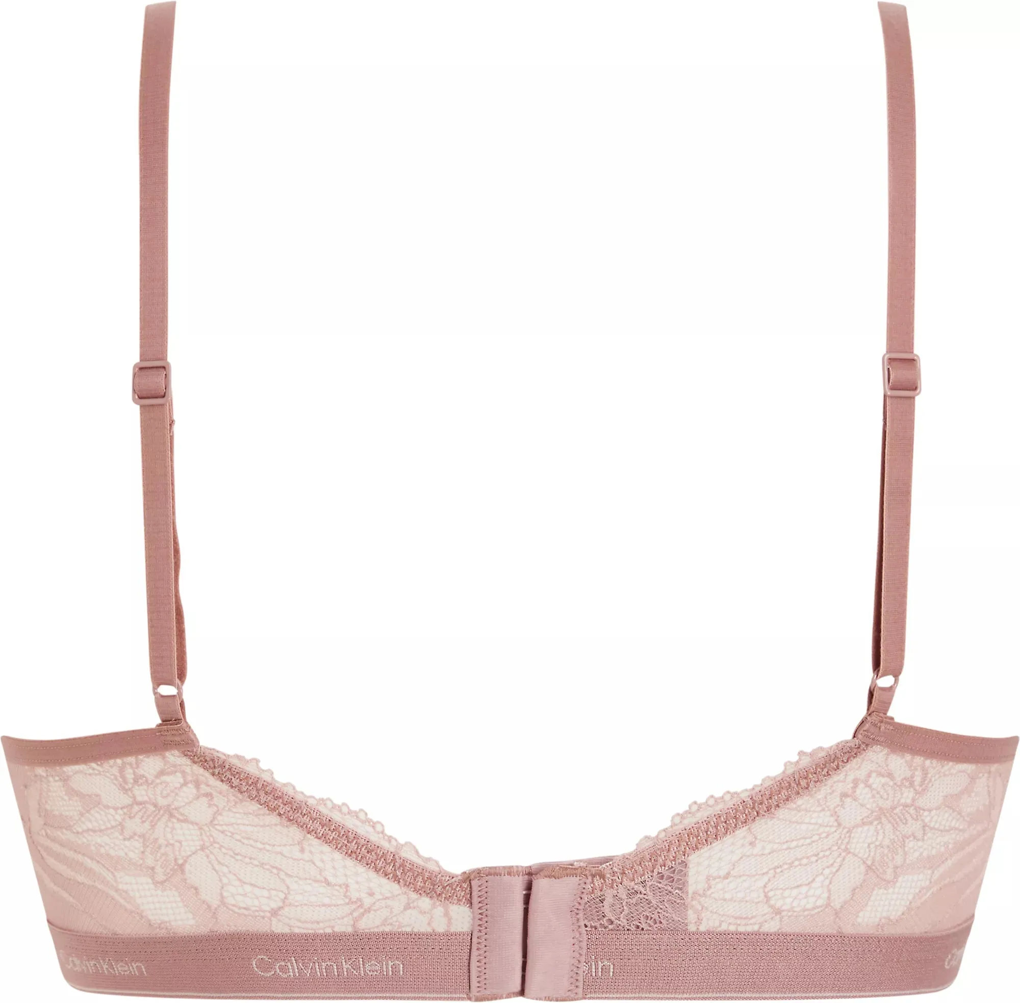 Calvin Klein MODERN LACE Womens Unlined Bralette Red Grape sold by Shuperb product image thumbnail 2