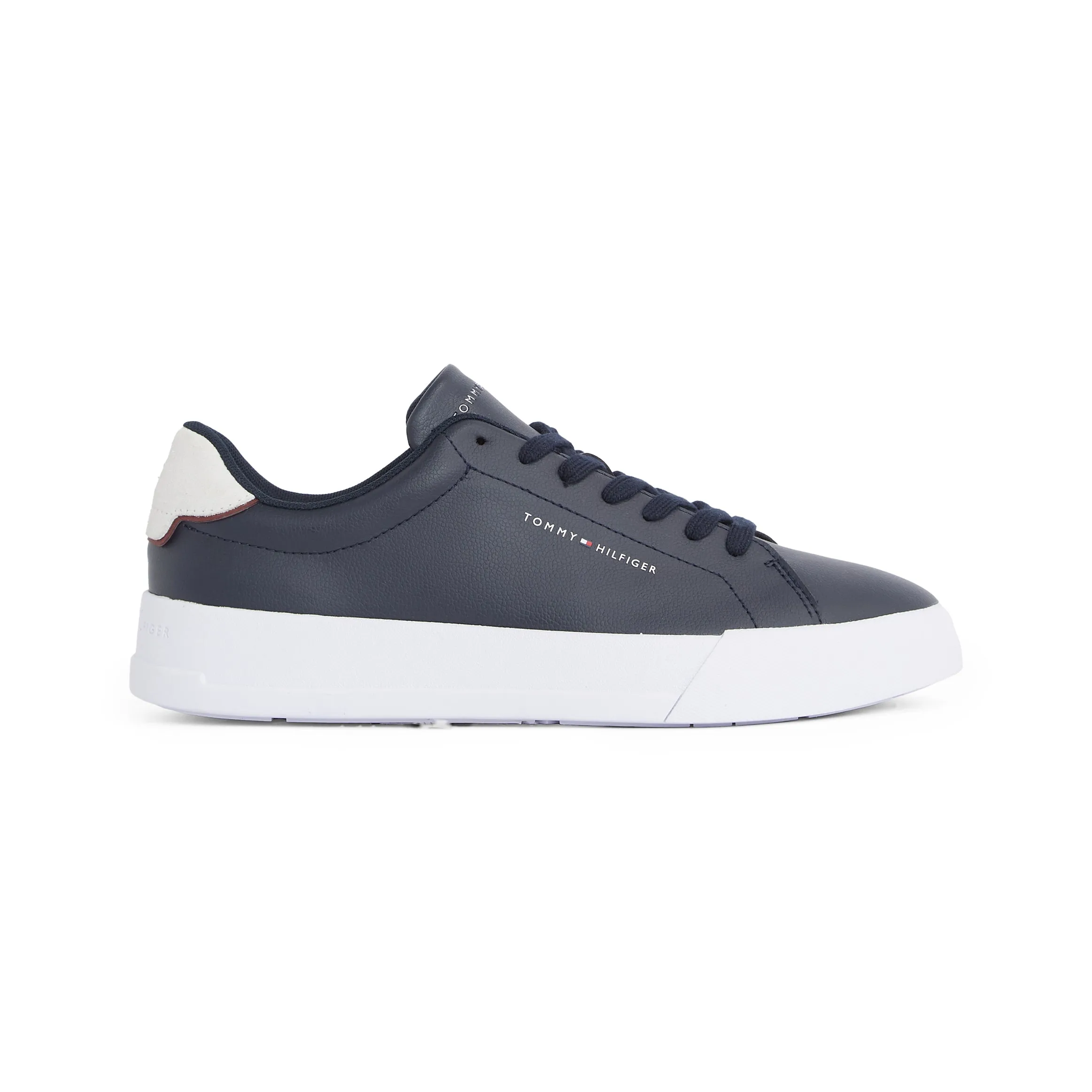 Tommy Hilfiger LOGO COURT Mens Trainers Desert Sky sold by Shuperb