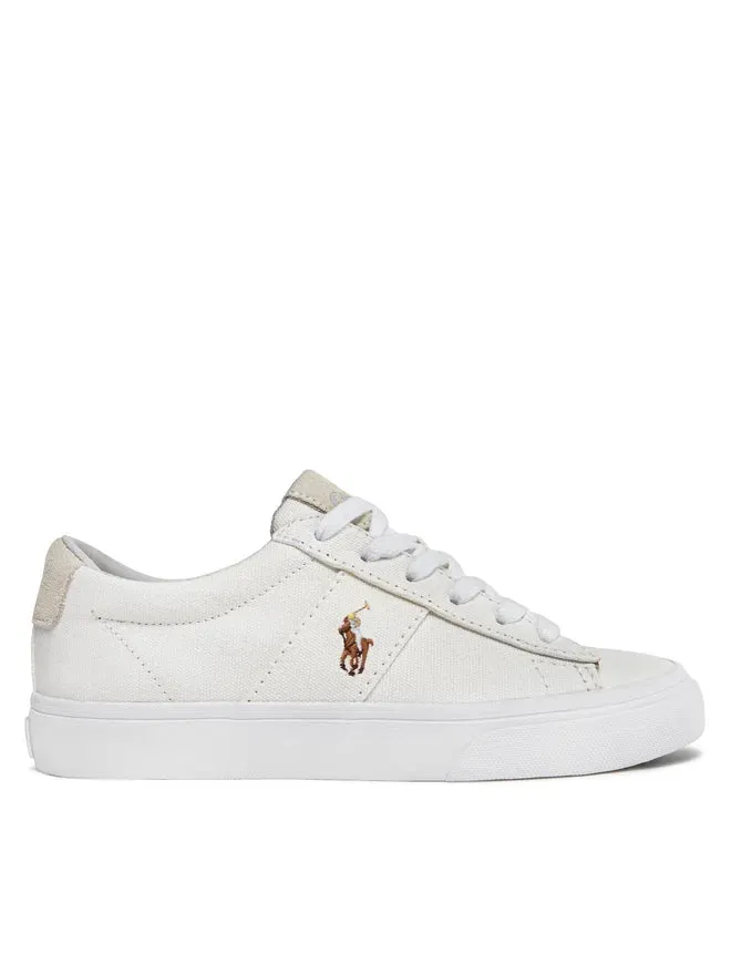 Polo Ralph Lauren SAYER Mens Trainers White sold by Shuperb