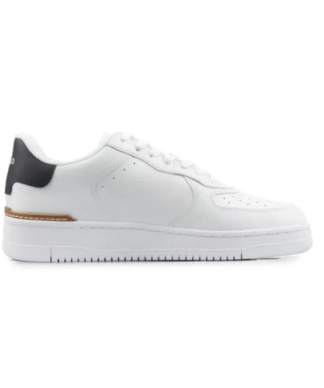 Polo Ralph Lauren MASTERS Mens Trainers White/Navy sold by Shuperb