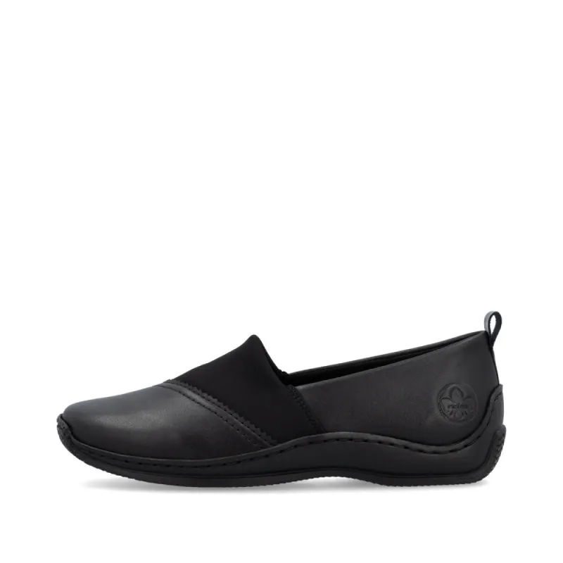 Rieker L1790-00 Womens Shoes Black sold by Shuperb
