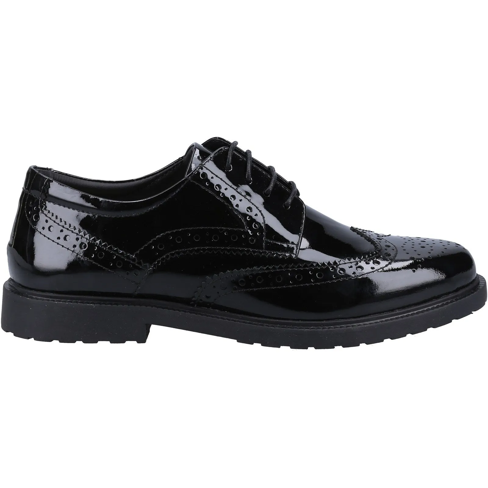 Hush Puppies VERITY BROGUE Girls Shoes Black Patent sold by Shuperb product image thumbnail 3