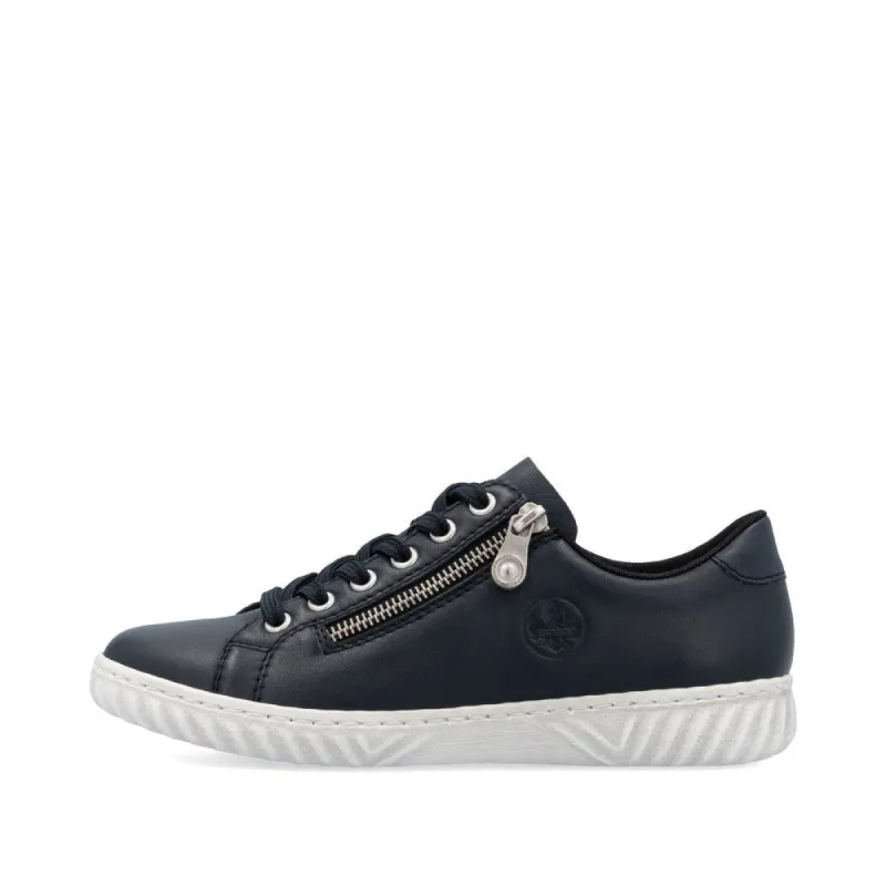 Rieker N0900-14 Womens Shoes Blue sold by Shuperb