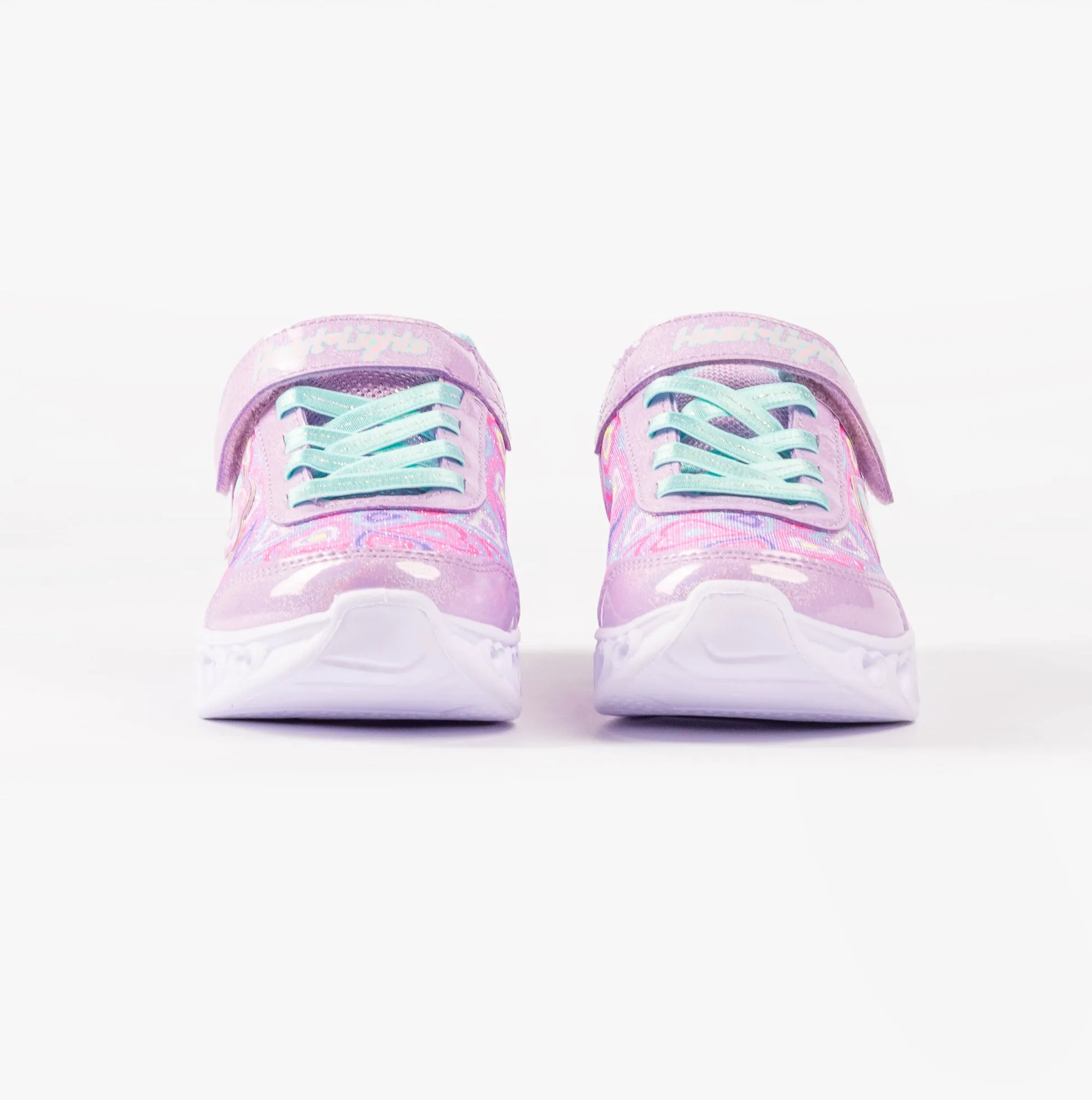 Skechers 303257L/LVMT HEART LIGHTS - BOOGIE LOVE Girls Trainers Lavender Multi sold by Shuperb product image thumbnail 5