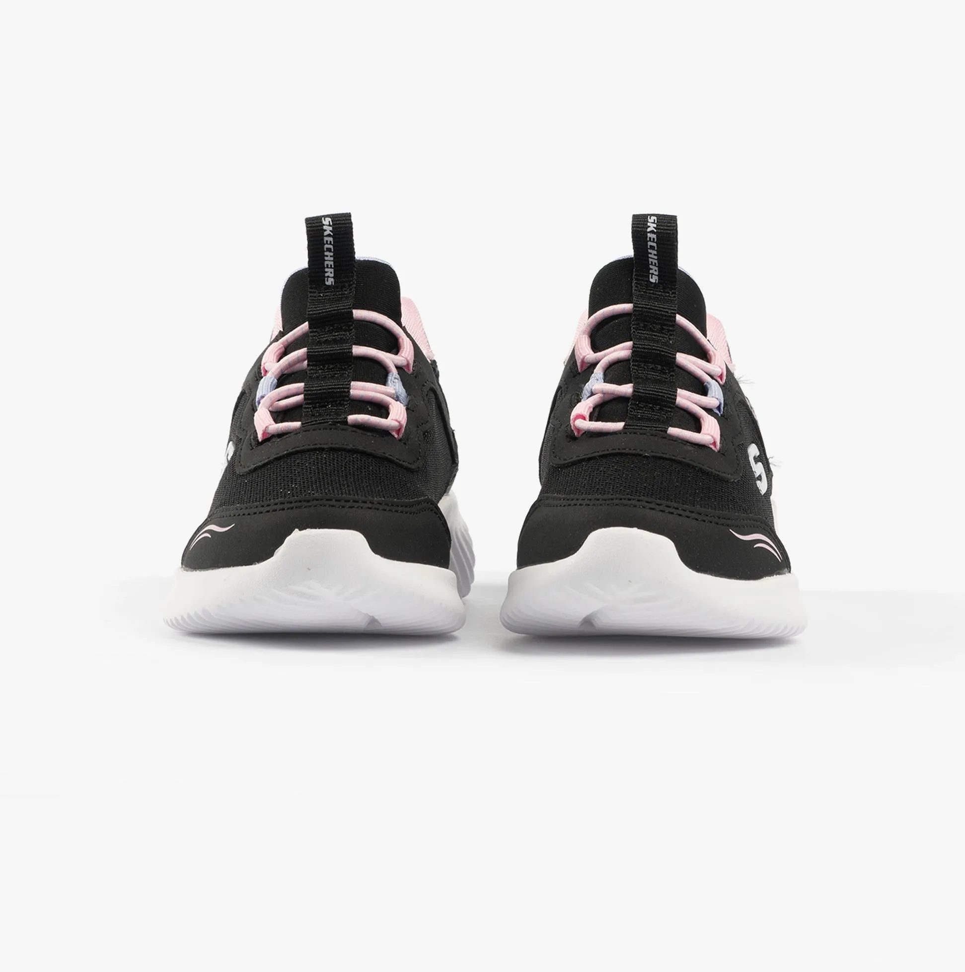 Skechers 303585N/BLK BOUNDER - SIMPLE CUTE Girls Trainers Black sold by Shuperb product image thumbnail 5