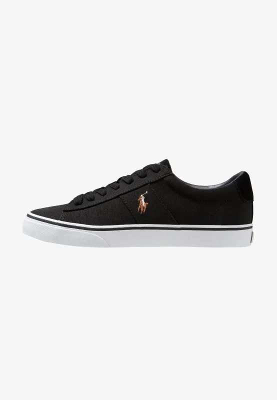 Polo Ralph Lauren SAYER Mens Trainers Black sold by Shuperb