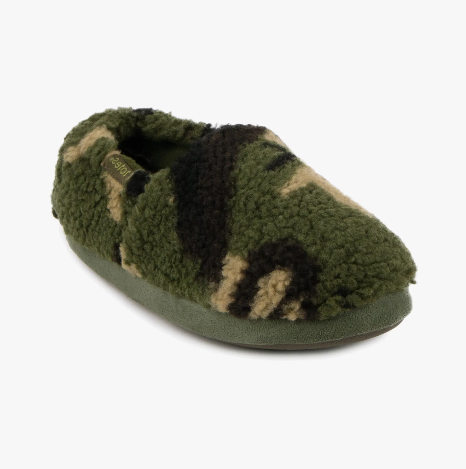 Totes Toasties SHORT Full Back Slippers Unisex Kids Green sold by Shuperb product image thumbnail 4