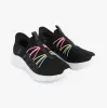 Skechers 303824L/BKMT ULTRA FLEX 3.0 - BUNGEE FUN Girls Trainers Black/Multi sold by Shuperb