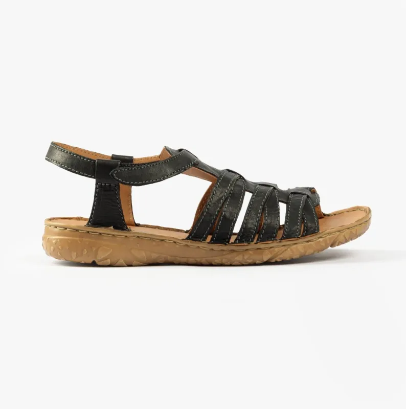 Josef Seibel IVY 02 Womens Sandals Schwarz sold by Shuperb