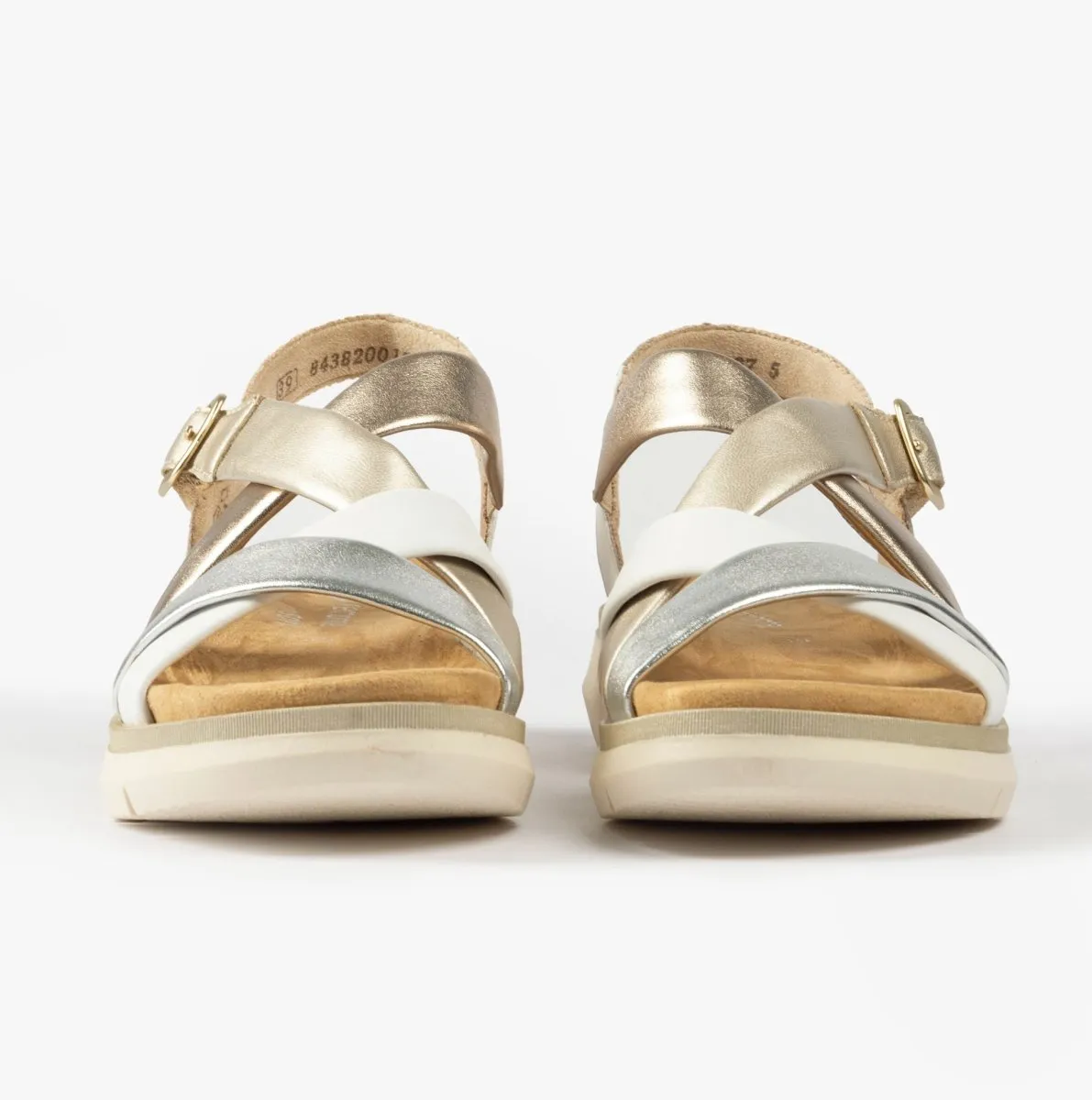 Remonte D2K53-91 Womens Sandals Metallic sold by Shuperb product image thumbnail 4