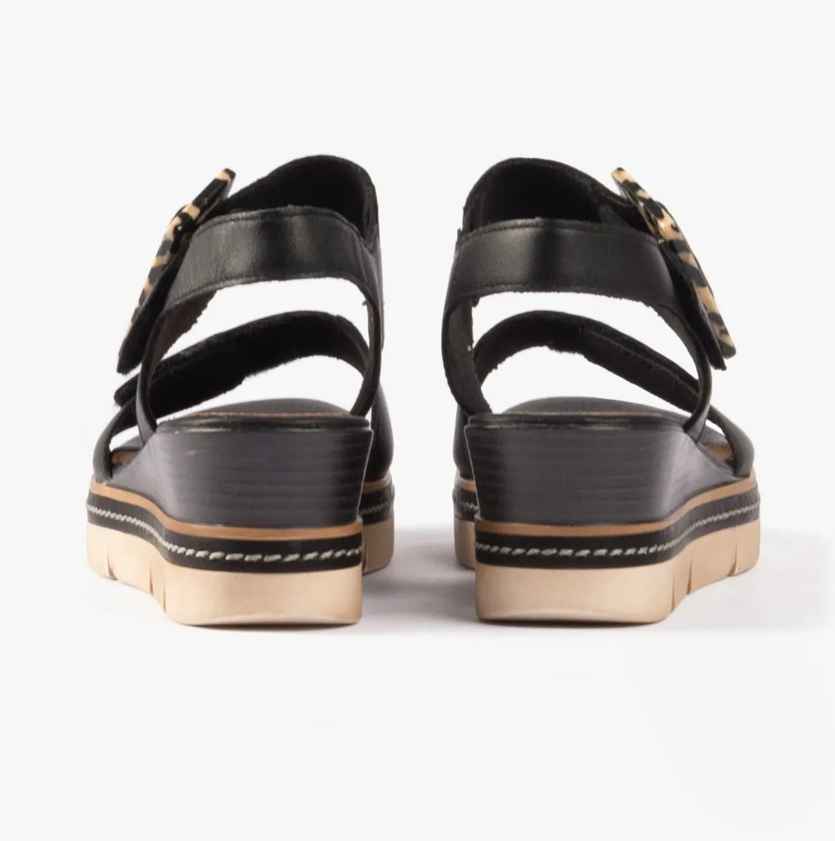 Remonte D2L53-00 Womens Sandals Black sold by Shuperb product image thumbnail 5
