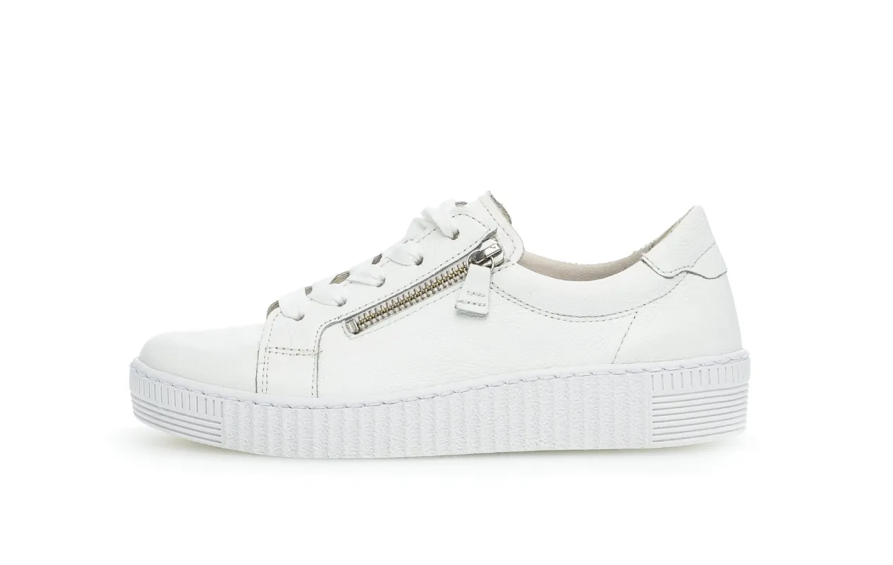 Gabor WISDOM Womens Trainers White sold by Shuperb