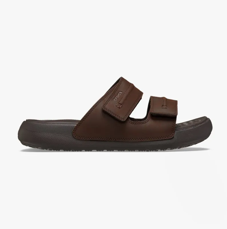 Crocs 209396-206 YUKON VISTA II LR Mens Sandals Espresso sold by Shuperb