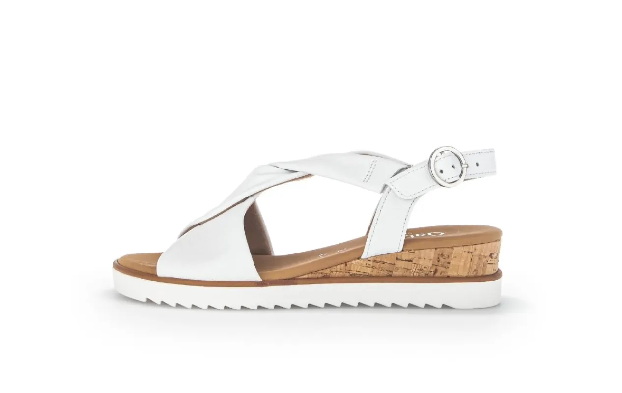 Gabor RICH Womens Sandals White sold by Shuperb