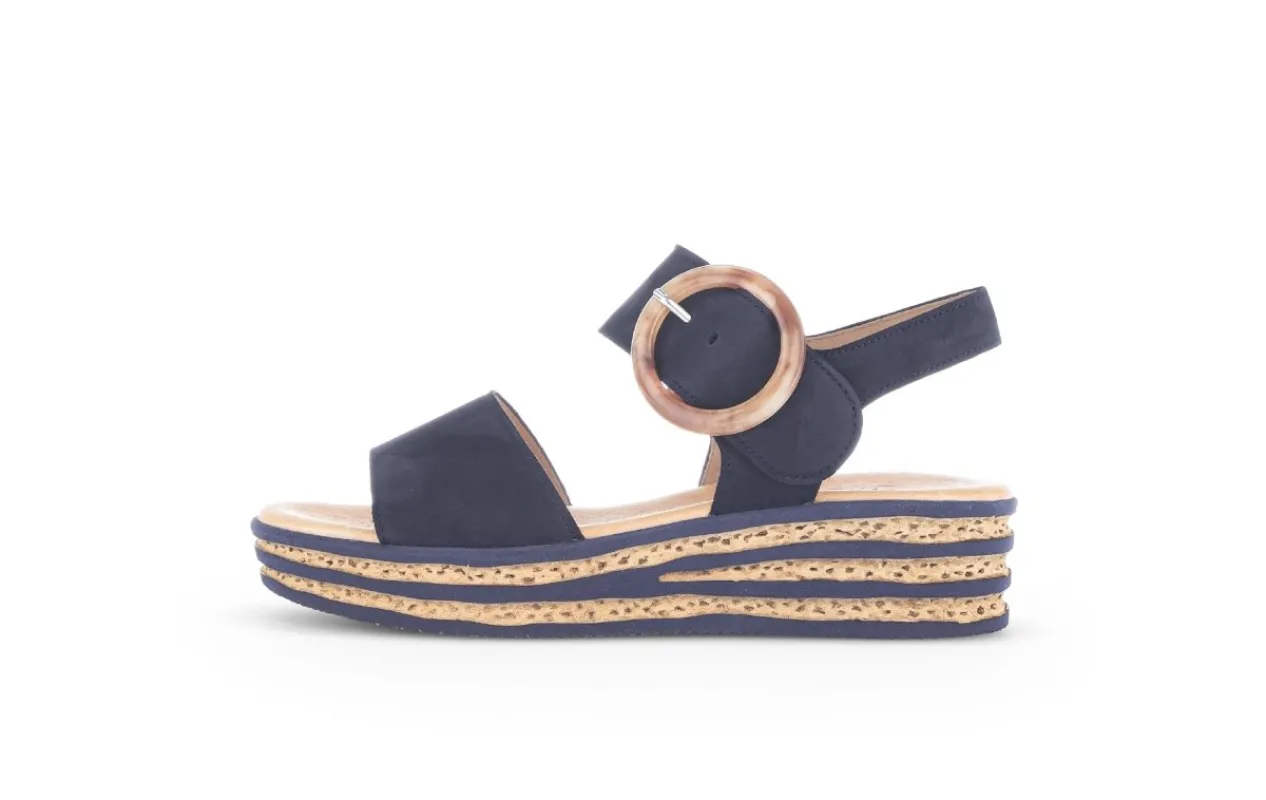 Gabor ANDRE Womens Sandals Blue sold by Shuperb