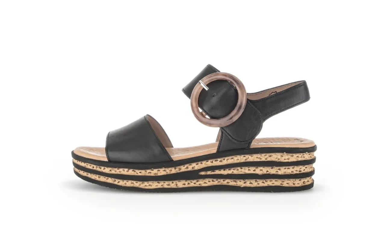 Gabor ANDRE Womens Sandals Black sold by Shuperb