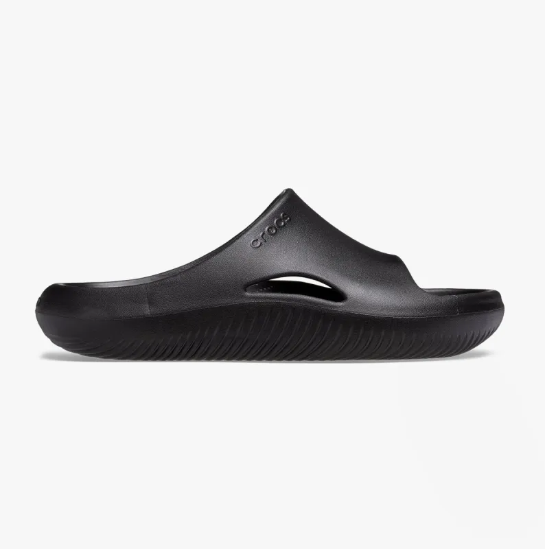 Crocs 208392-001 MELLOW RECOVERY Unisex Sliders Black sold by Shuperb