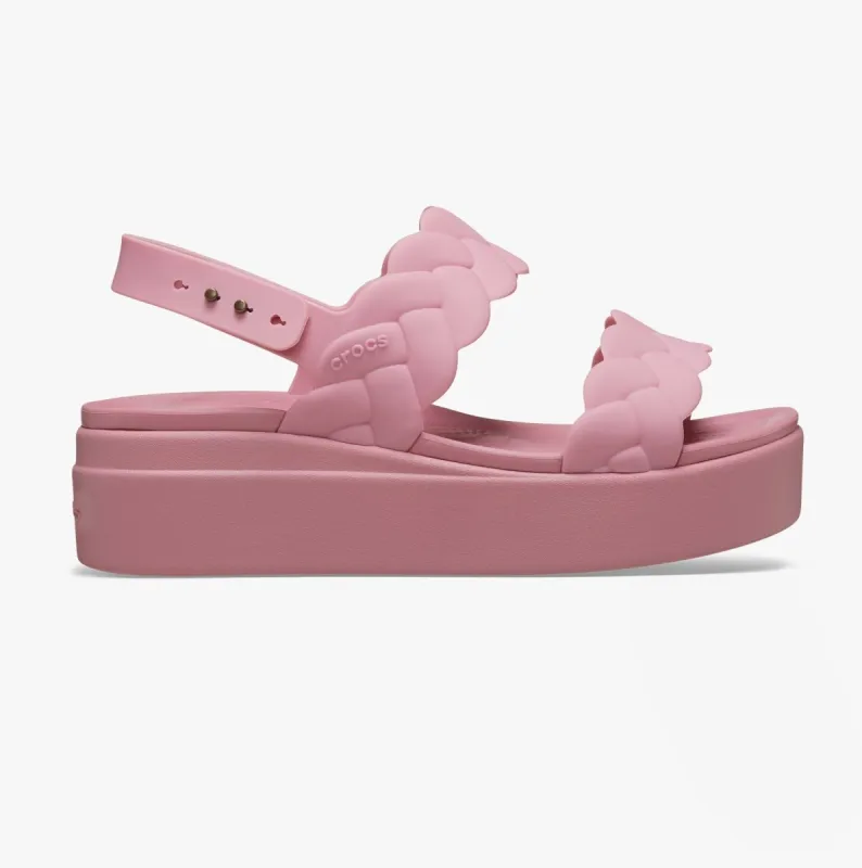Crocs 209977-6XX BROOKLYN WOVEN Womens Sandals Rosette sold by Shuperb
