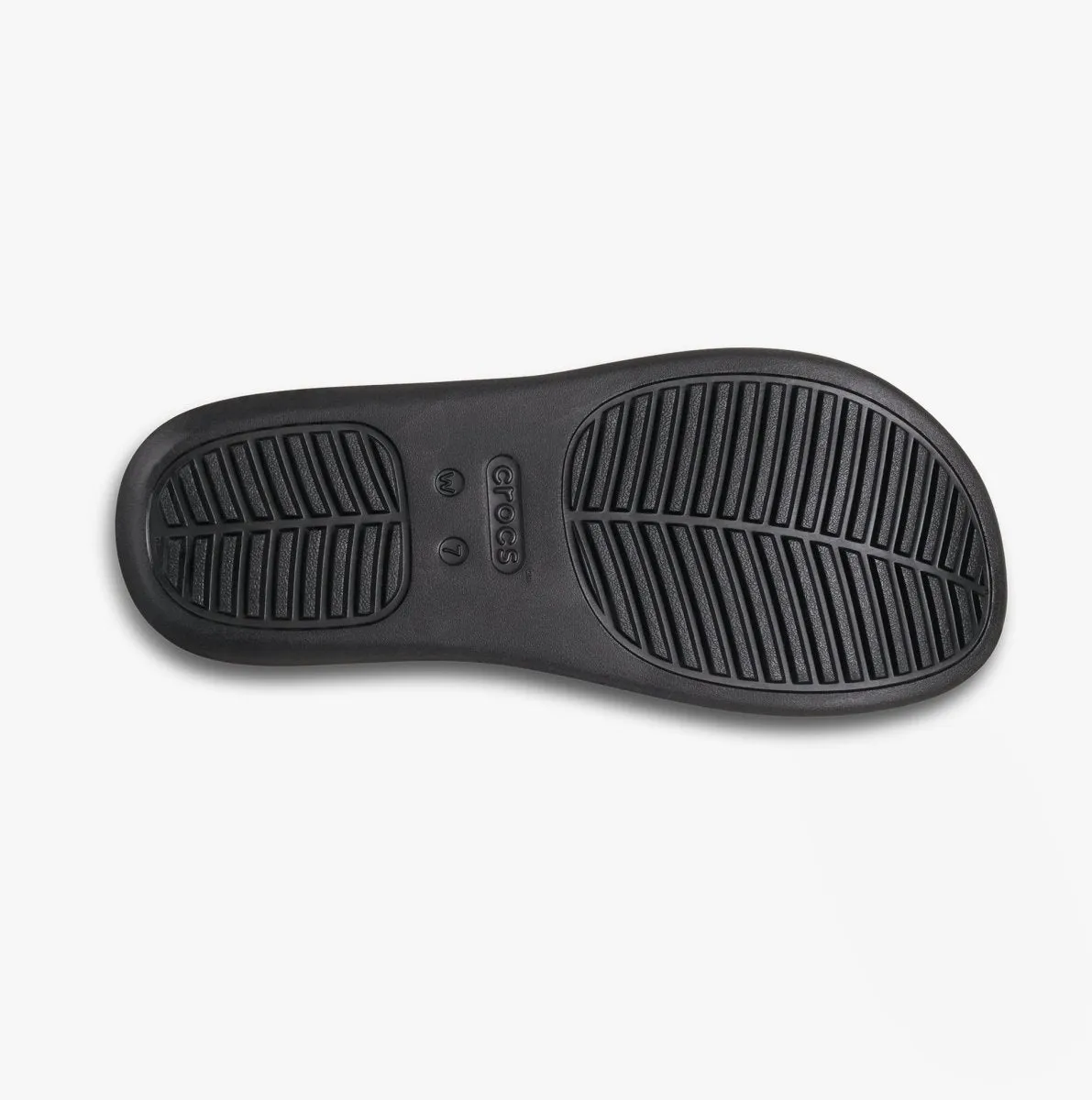 Crocs 210834-001 GETAWAY PLATFORM TOE LOOP Womens Sandals Black sold by Shuperb product image thumbnail 4