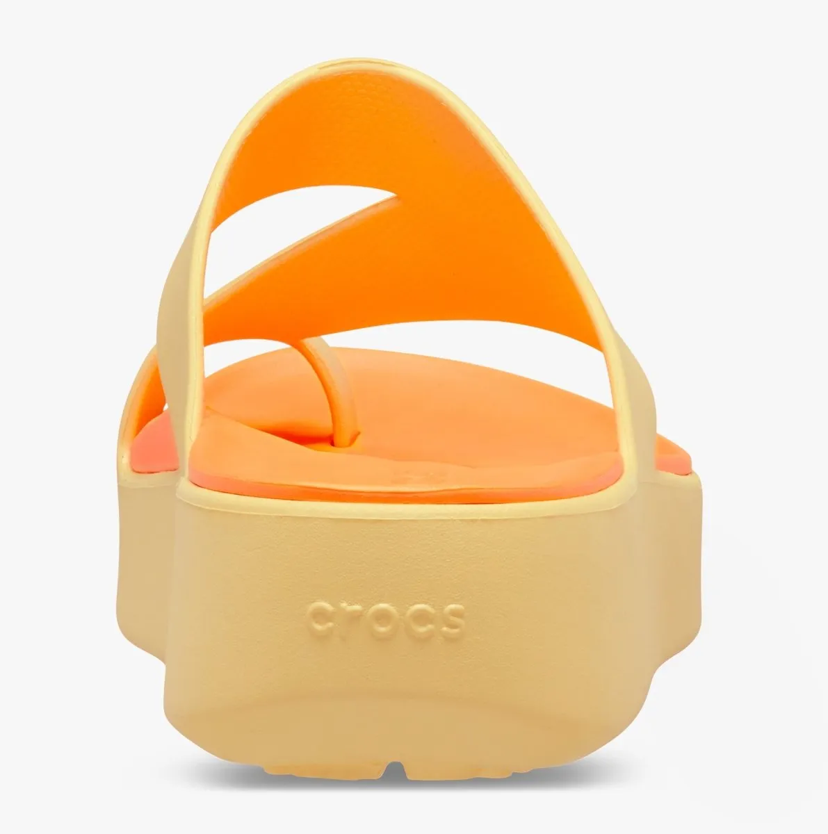 Crocs 210834-78Z GETAWAY PLATFORM TOE LOOP Womens Sandals Golden Hour sold by Shuperb product image thumbnail 5