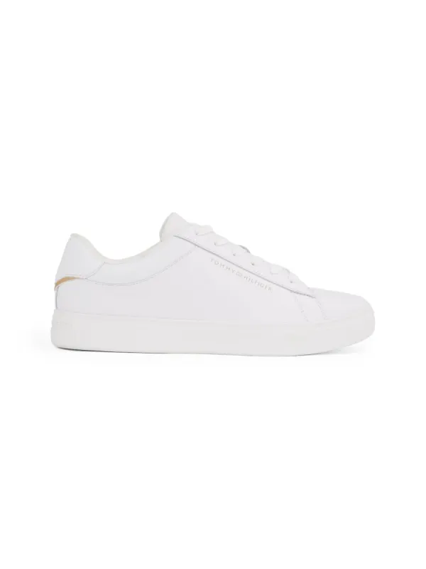 Tommy Hilfiger ESSENTIAL COURT Womens Trainers White sold by Shuperb