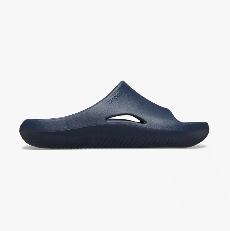 Crocs 208392-410 MELLOW RECOVERY Unisex Sliders Navy sold by Shuperb