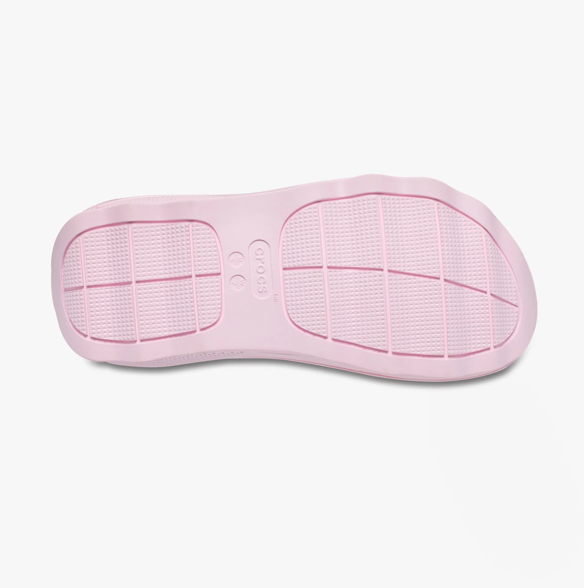 Crocs 209842-6ZW MEGA CRUSH TRIPLE STRAP Womens Sliders Pink Milk sold by Shuperb product image thumbnail 3
