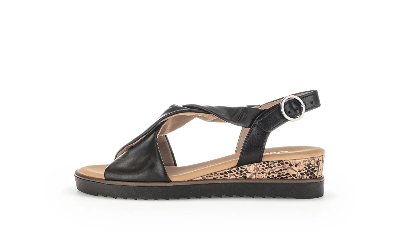 Gabor RICH Womens Sandals Black sold by Shuperb