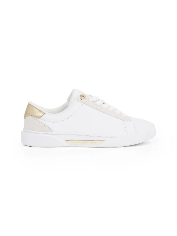 Tommy Hilfiger CHIC COURT Womens Trainers White sold by Shuperb