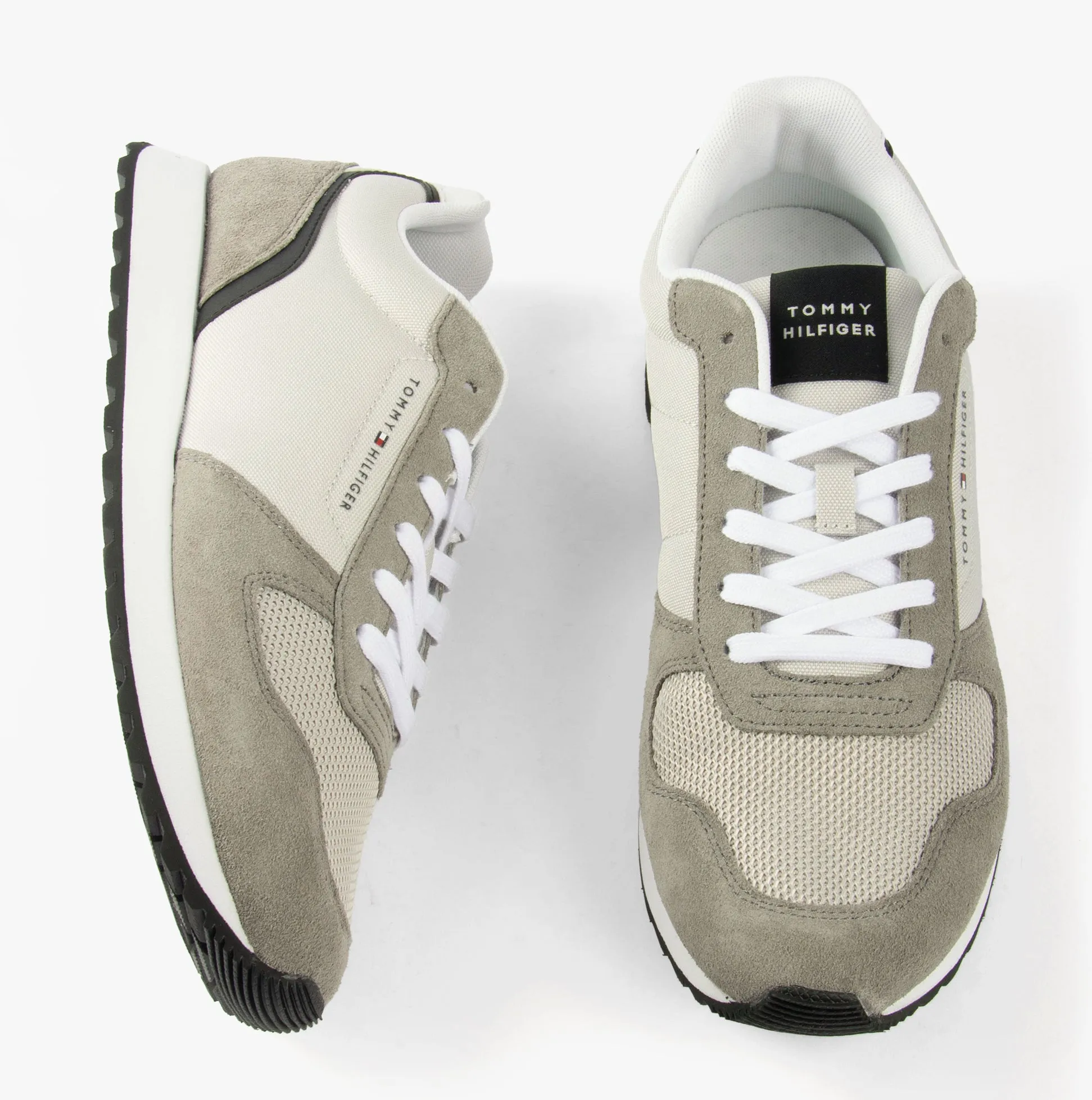 Tommy Hilfiger NEW RUNNER EVA MIX Mens Trainers Grey Whisper sold by Shuperb product image thumbnail 5