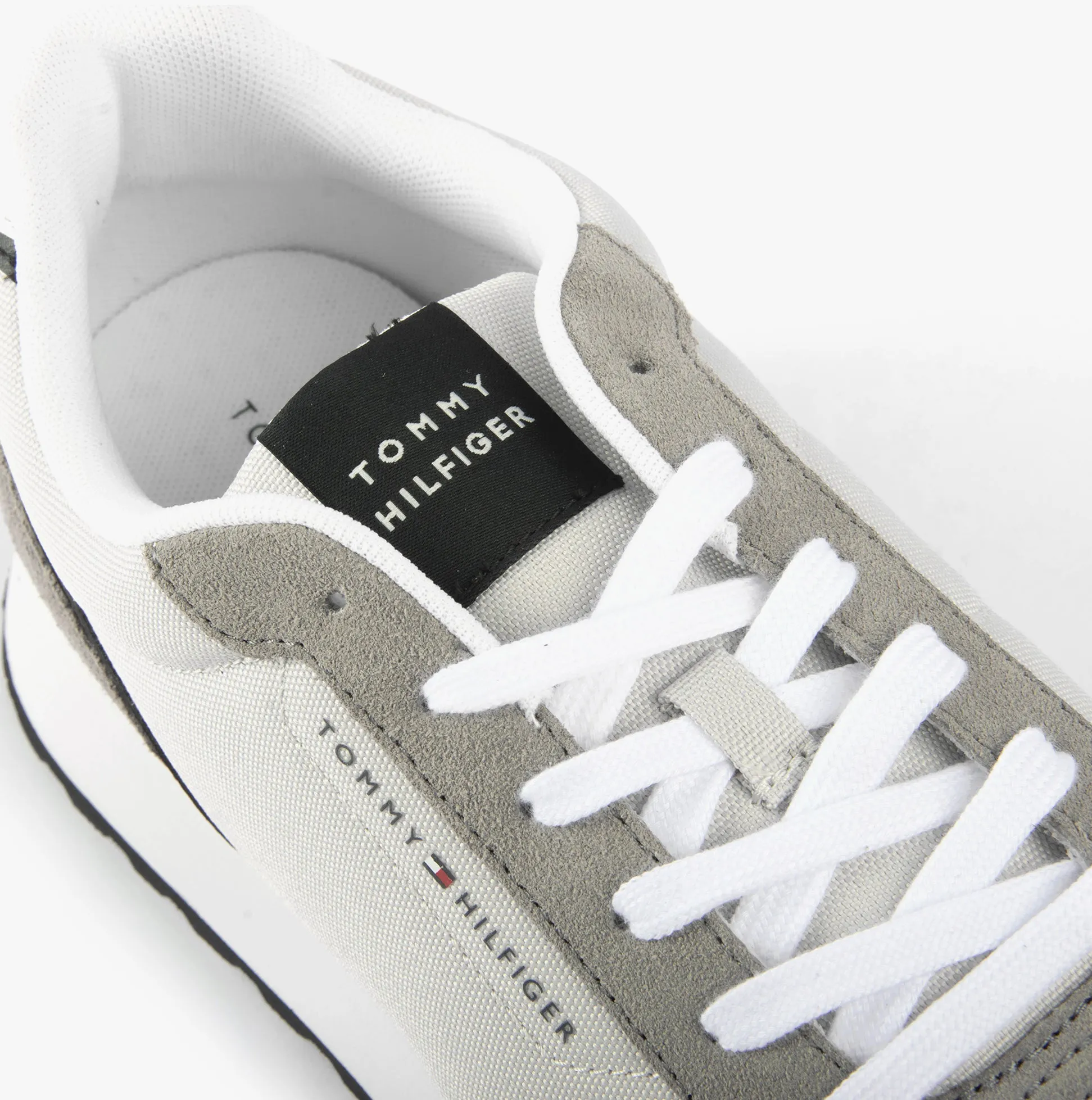 Tommy Hilfiger NEW RUNNER EVA MIX Mens Trainers Grey Whisper sold by Shuperb product image thumbnail 2